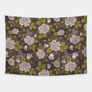 Beautiful Roses Bouquet Tapestry