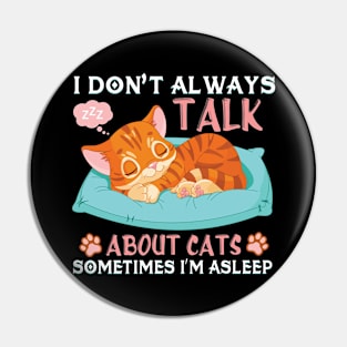 Funny Cute Cat Kitten Design Pin