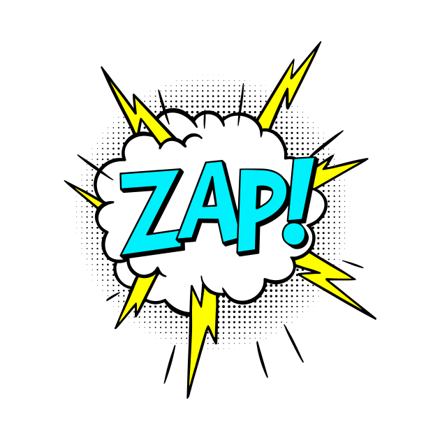 zap! pop art by InshynaArt