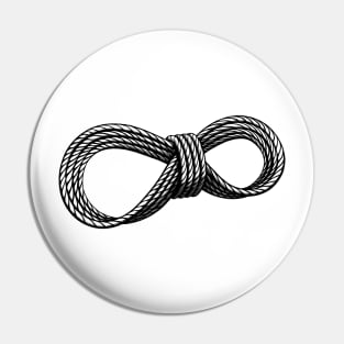 Infinity Knot Pin