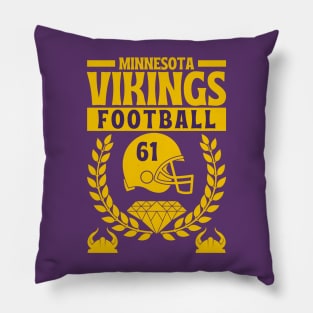 Minnesota Vikings 1961 Edition 2 Pillow