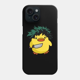 Deku Duck with knife! Phone Case