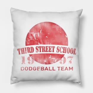 Third Street School Dodgeball Team Pillow