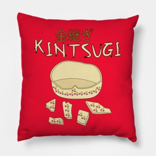 Kintsugi Kintsukuroi Pillow