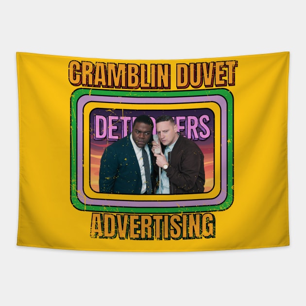 CRAMBLIN DUVET ADVERTISING Tapestry by Michelle Hoefener 