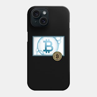 Bitcoin Bubbles Phone Case