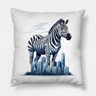 Zebra Animal Beauty Nature Wildlife Discovery Pillow