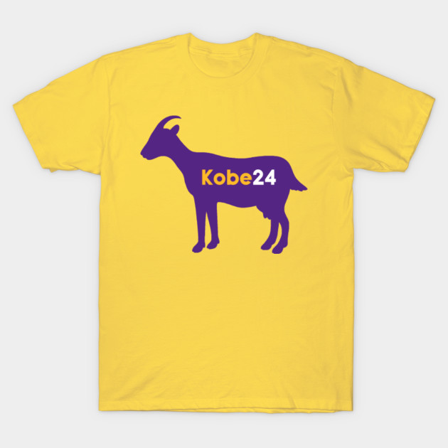 kobe bryant goat t shirt
