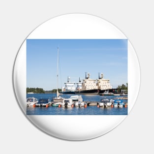 Boats and Icebreakers Pin