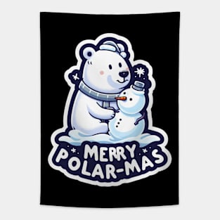 Merry Polar-Mas Tapestry