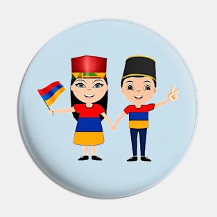 Viva Armenia Pin