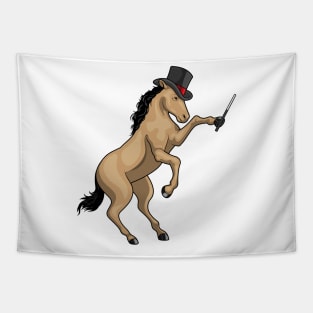 Horse Magician Magic wand Tapestry