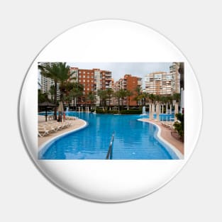 Solana Hotel Swimming Pool Benidorm Spain Pin