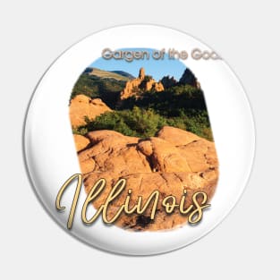 Garden of the gods, Illinois Pin