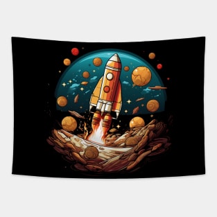 To the Moon Tapestry