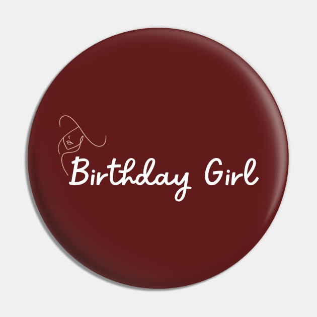 Happy birthday girl shirt gift Pin by Mia