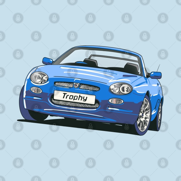 MG Rover MGF Trophy Blue by Webazoot