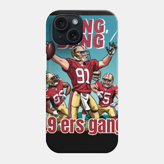 49 ers victor design,go niners Phone Case by Nasromaystro