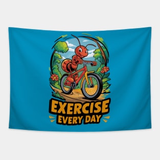 Pedal Power: Antspiration T-shirt Tapestry