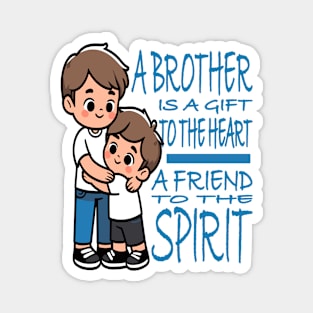 Celebrating Sibling Day: Brothers Bond Forever Magnet