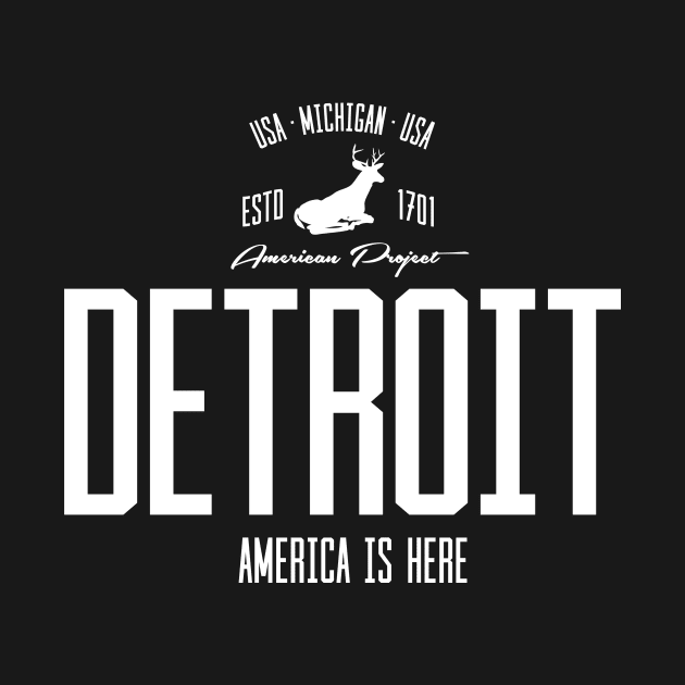 USA, America, Detroit, Michigan by NEFT PROJECT