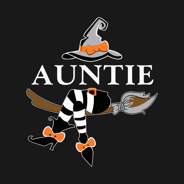 auntie witch halloween by Shirtigator