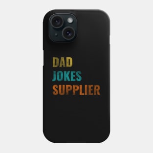 dad jokes are my specialty retro style - Dad Jokes Are How Eye Roll Phone Case