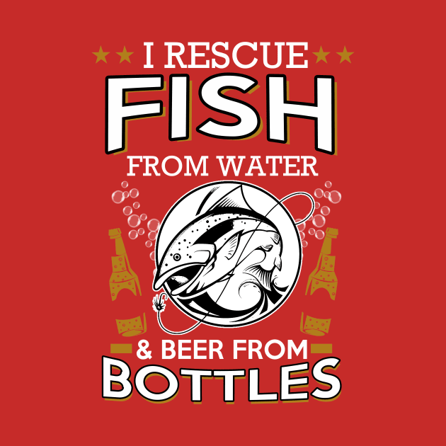 Rescue Fish & Beer by mooby21