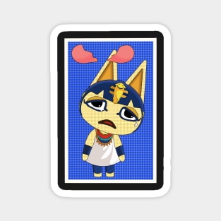 Pop Art Ankha Magnet