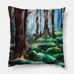 Aetherial Forest Canopy Pillow