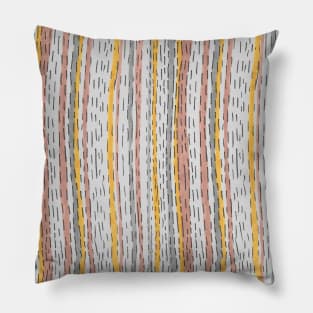 The dotted line pattern Pillow