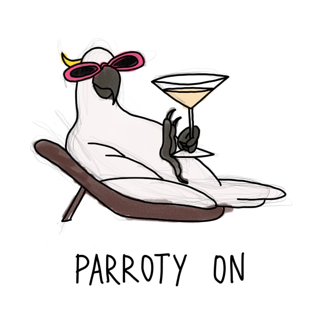 PARROTY ON by WhimsyMarket