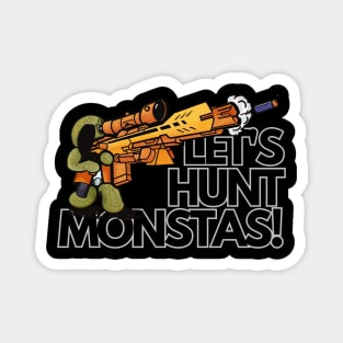 Scout - Let's Hunt Monstas! Magnet