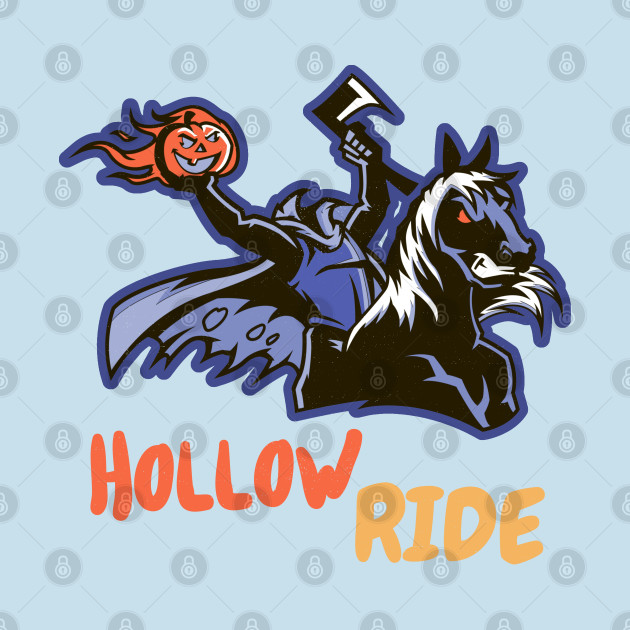 Disover Hollow Ride! Pumpkinless Horseman - Headless Horseman - T-Shirt