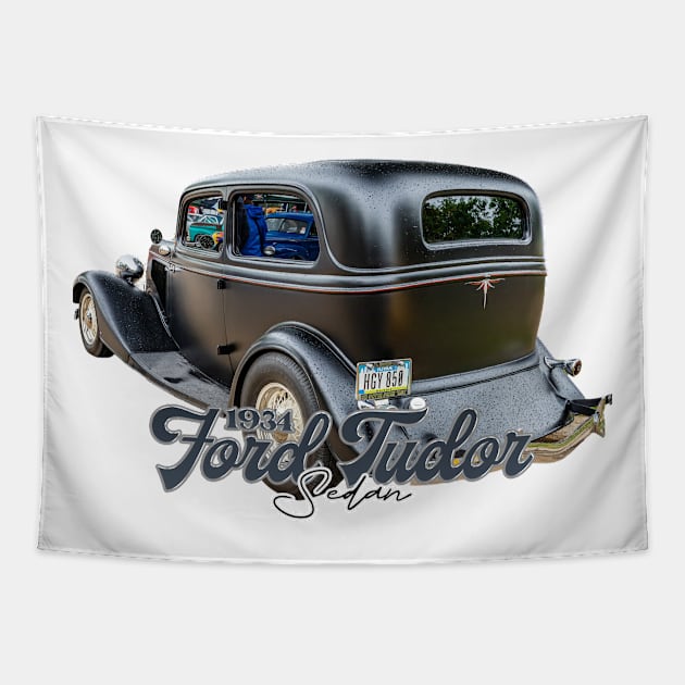 1934 Ford Tudor Sedan Tapestry by Gestalt Imagery