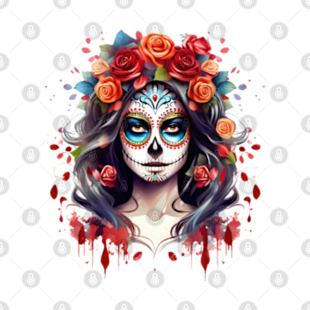 Day of the Dead Woman #2 by Chromatic Fusion Studio