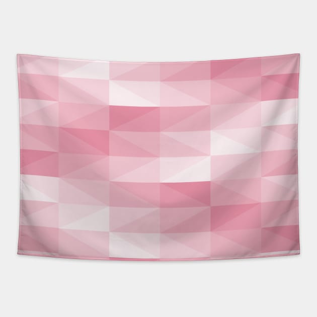 Messy pink arrows tiles background Tapestry by marufemia