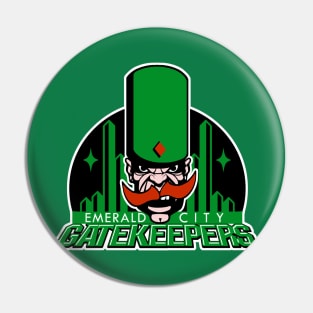 Oz Emerald City Gatekeepers Pin