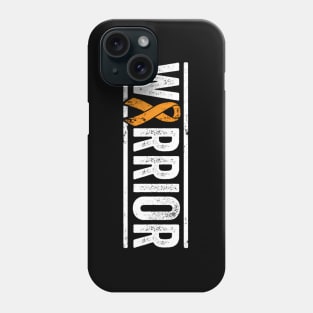 Multiple Sclerosis Warrior - Vertical Ms Ribbon Phone Case