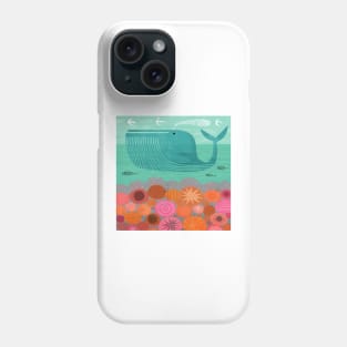 Whale by the Beach Phone Case