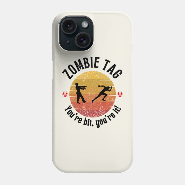 Zombie Tag 2 Phone Case by ZombieTeesEtc