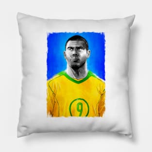 Ronaldo Nazário- R9 -  Brazil Football Artwork Pillow