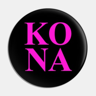 KONA SWIM BIKE RUN TRIATHLON Pin