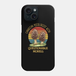 Canadian Mushroom Hunter Phone Case