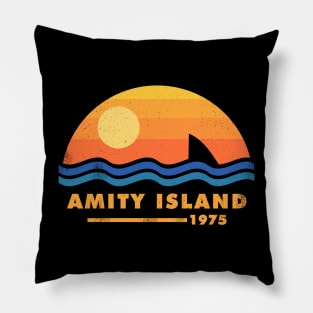 Amity Island 1975 Pillow