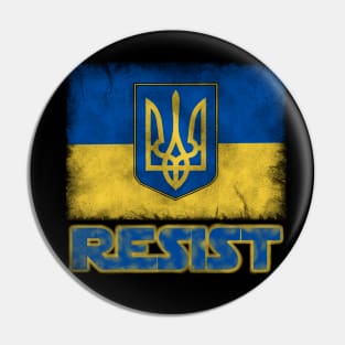 Ukraine RESIST Pin