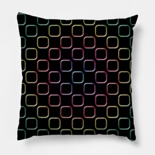 Embossed Square Motif 02 Pillow