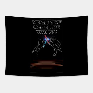 Neigh the horse Tapestry