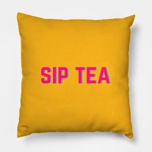 Sip Tea Pillow