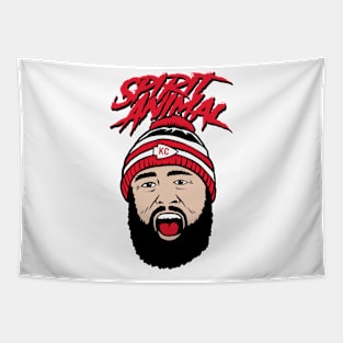 Jason Kelce Chiefs Tapestry